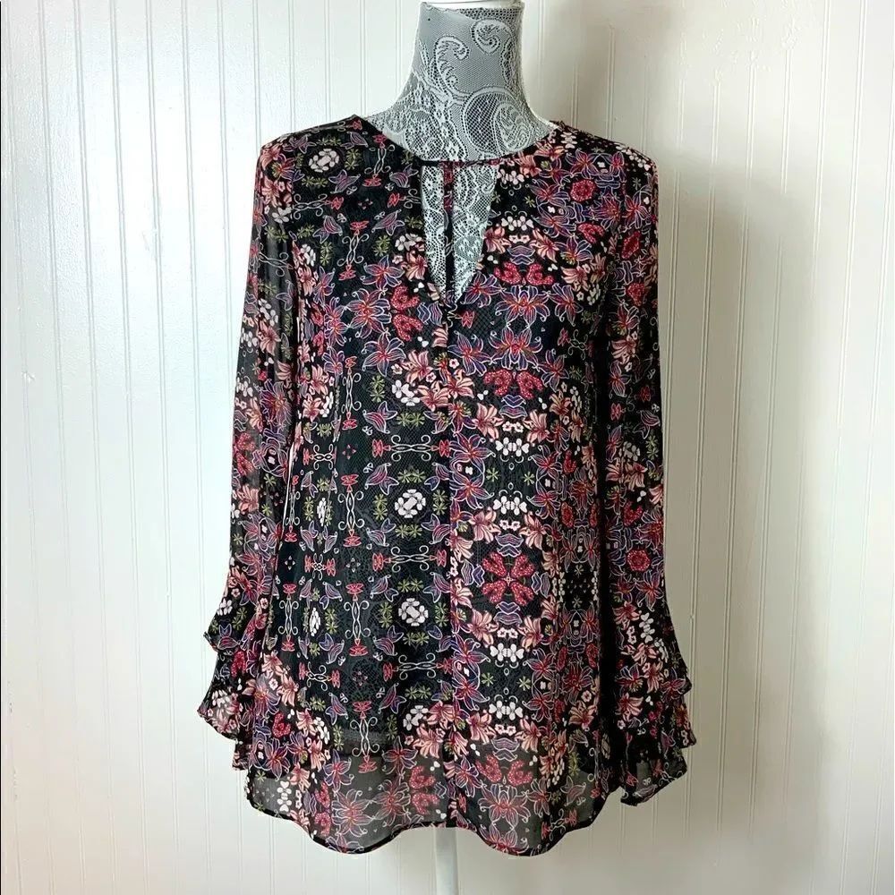 Women’s BCBGeneration sheer blouse 